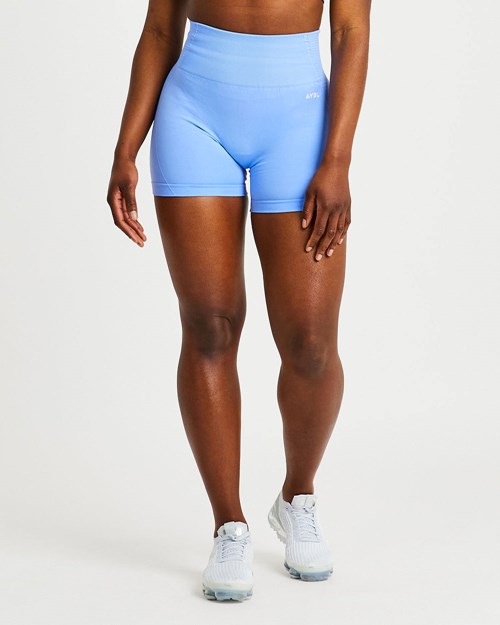 AYBL Balance V2 Seamless Shorts Azules | NIOPW6257