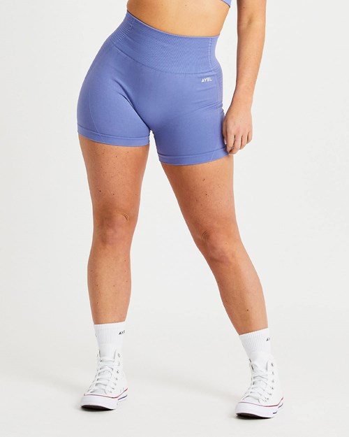 AYBL Balance V2 Seamless Shorts Azules | TZLQX6395