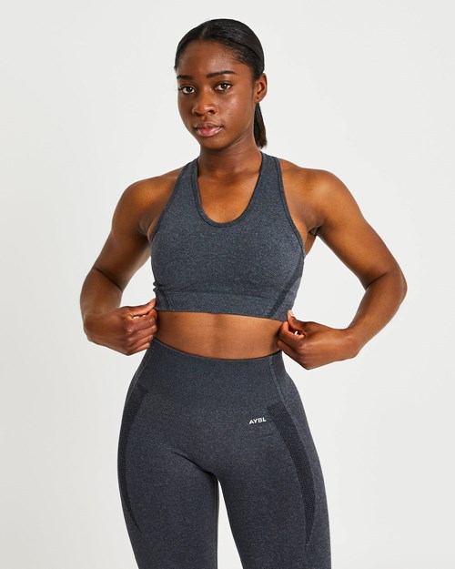 AYBL Balance V2 Seamless Sports Bra Negras | MBIDO8365