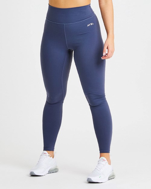 AYBL Core Leggings Azul Marino Azules | RFGXZ8741