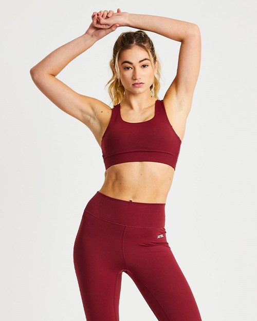 AYBL Core Sports Bra Mauve Wine | CJBYA5713