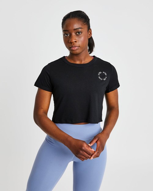 AYBL Element Crop Top Negras | AKYPO1468