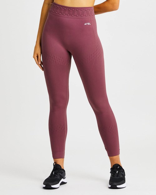 AYBL Elevate Seamless Leggings Rosas | DRBPF3459