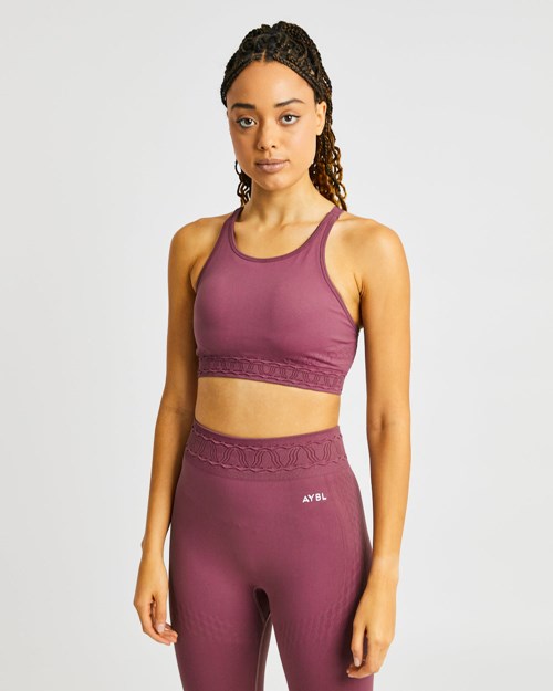 AYBL Elevate Seamless Sports Bra Rosas | AVXTG5921