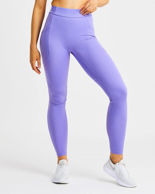 AYBL Entrenamiento Leggings Moradas | KHCND5920