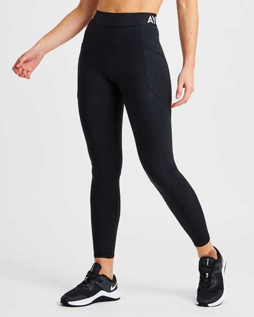 AYBL Entrenamiento Leggings Negras | CZPHM7150