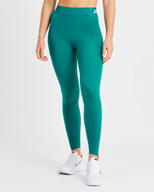 AYBL Entrenamiento Leggings Teal | OYNDV4701