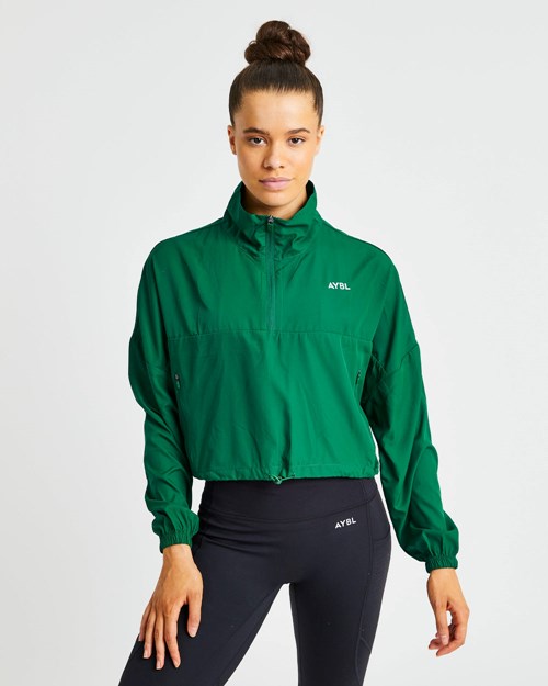 AYBL Everyday 1/2 Zip Pullover Verde | QLXOH0431