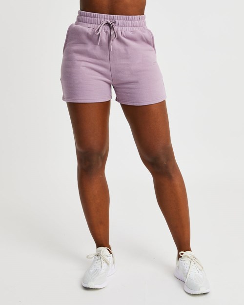 AYBL Everyday Oversized Shorts Muted Mauve | YSGLZ8927