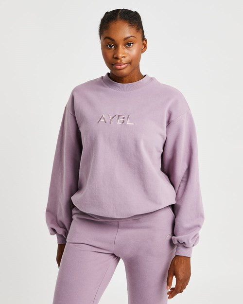 AYBL Everyday Oversized Sueter Muted Mauve | AQXBI3957