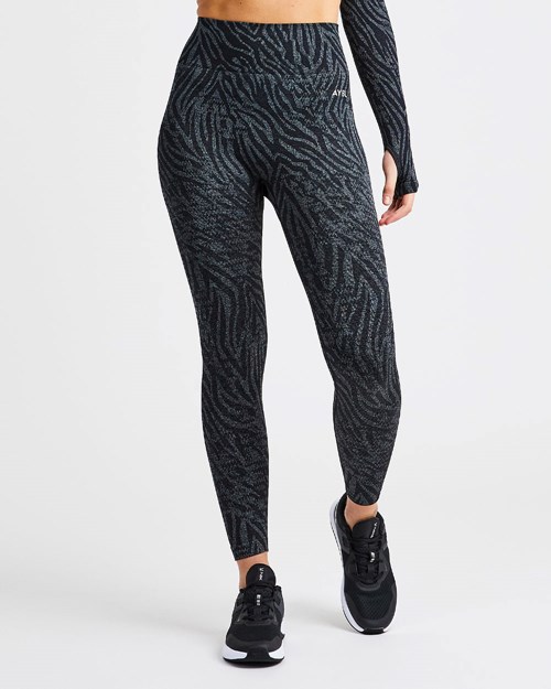 AYBL Evolve Animal Seamless Leggings Negras | OGNIZ2736