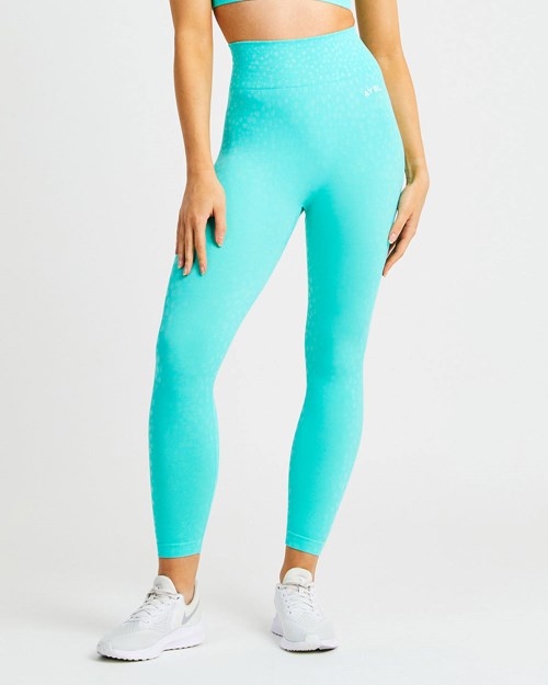 AYBL Evolve Speckle Seamless Leggings Verde | HLBMO0698