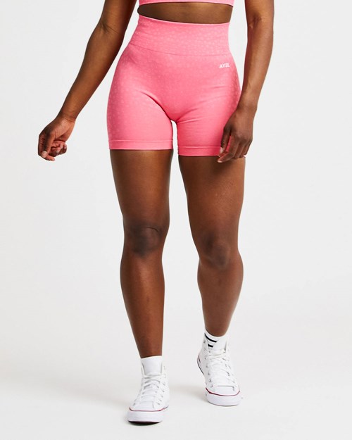 AYBL Evolve Speckle Seamless Shorts Coral Rosas | TXKHW6192