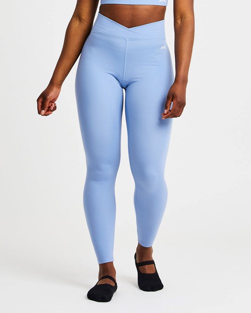 AYBL Flow Leggings Azules | VLXJK7620