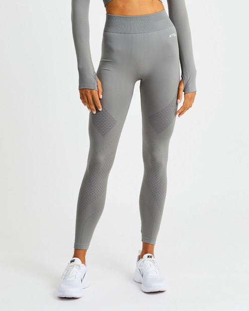 AYBL Ignite Seamless Leggings Gris | OBPGR6793