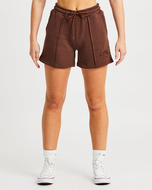 AYBL Luxe Shorts Marrones | VKZNS0758