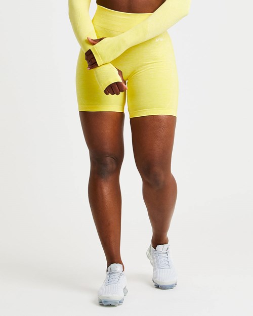 AYBL Motion Seamless Cycling Shorts Amarillo | IQZCG9421