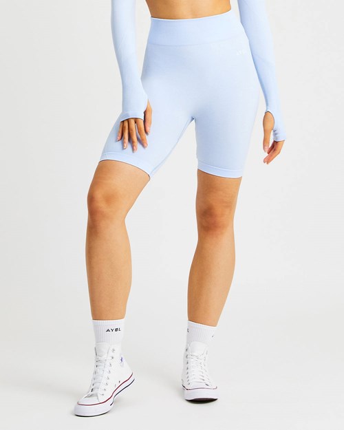 AYBL Motion Seamless Cycling Shorts Azules | LFKPM2358