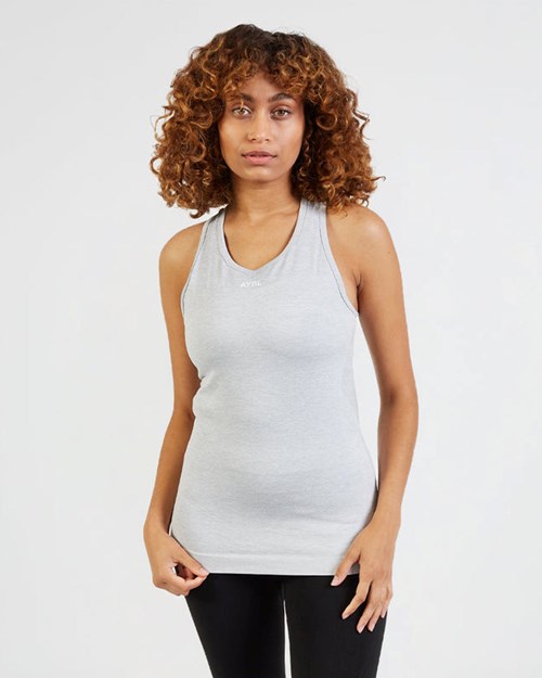 AYBL Motion Seamless Vest Gris Claro | YPNOV9813