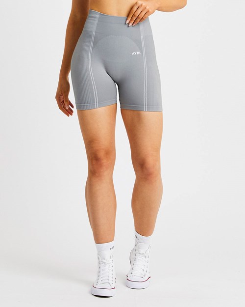 AYBL Reflex Seamless Shorts Gris | LVPUI0463