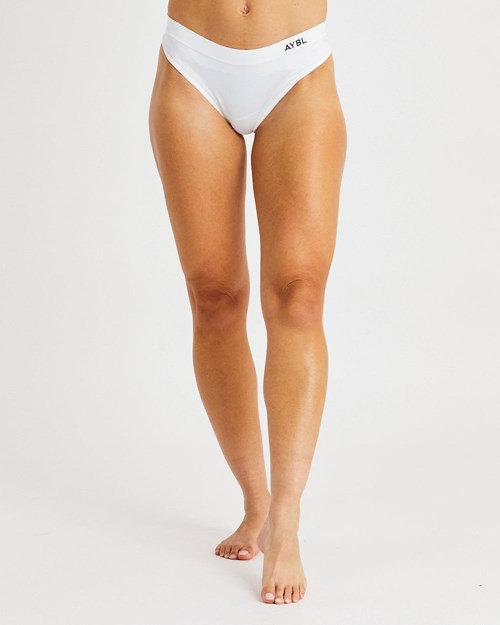 AYBL Seamless Hipsters Blancas | AGICL6370