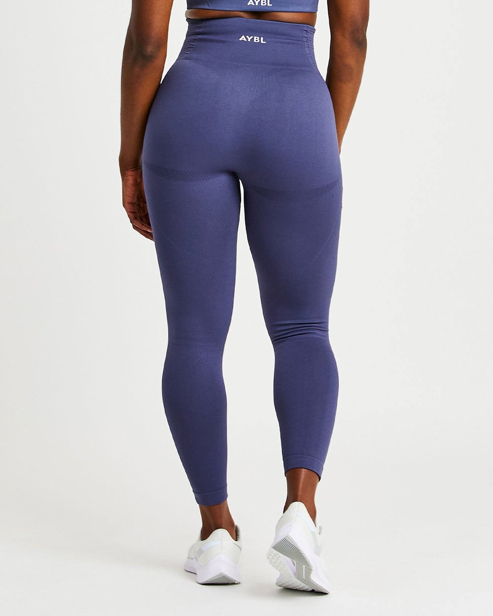 AYBL Balance V2 Seamless Leggings Azul Marino Azules | BPFTV6594