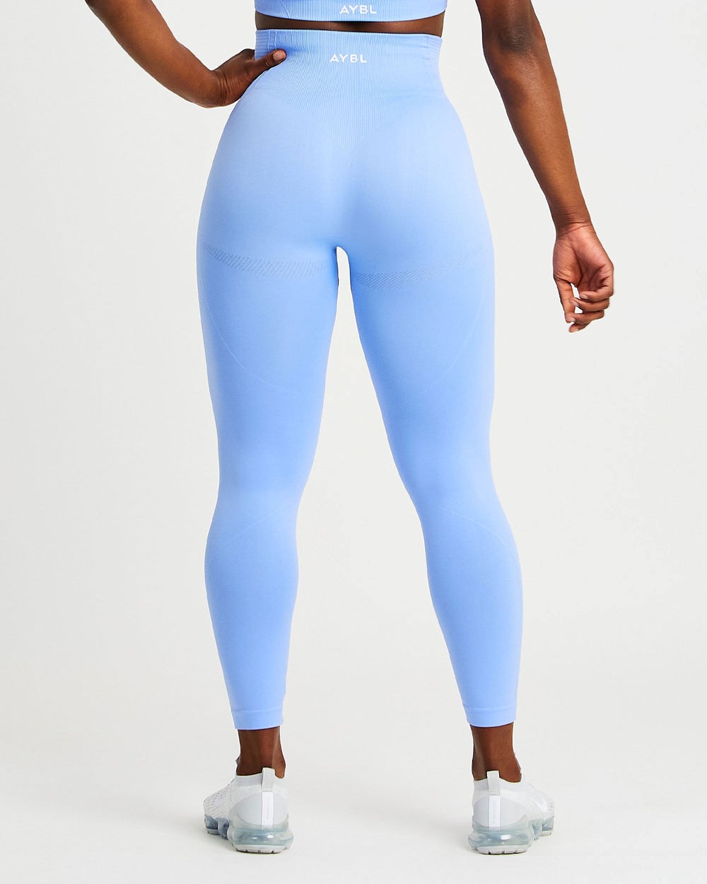 AYBL Balance V2 Seamless Leggings Azules | ZDLVR7941