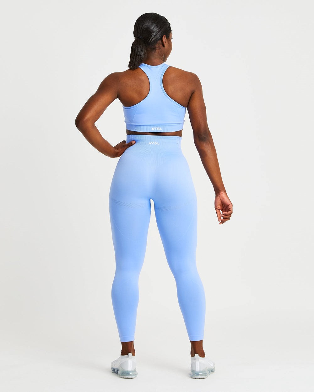 AYBL Balance V2 Seamless Leggings Azules | ZDLVR7941