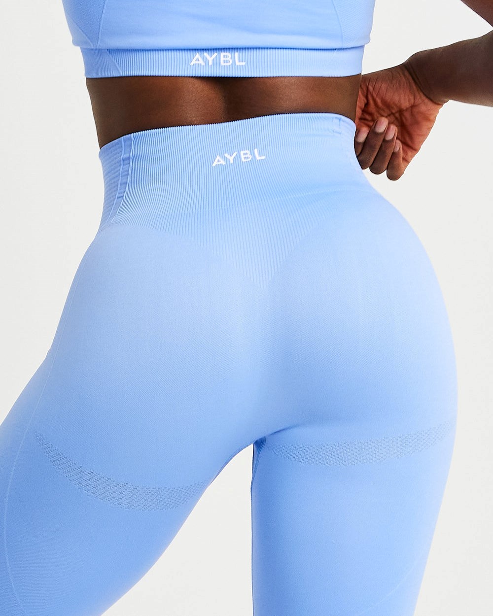 AYBL Balance V2 Seamless Leggings Azules | ZDLVR7941