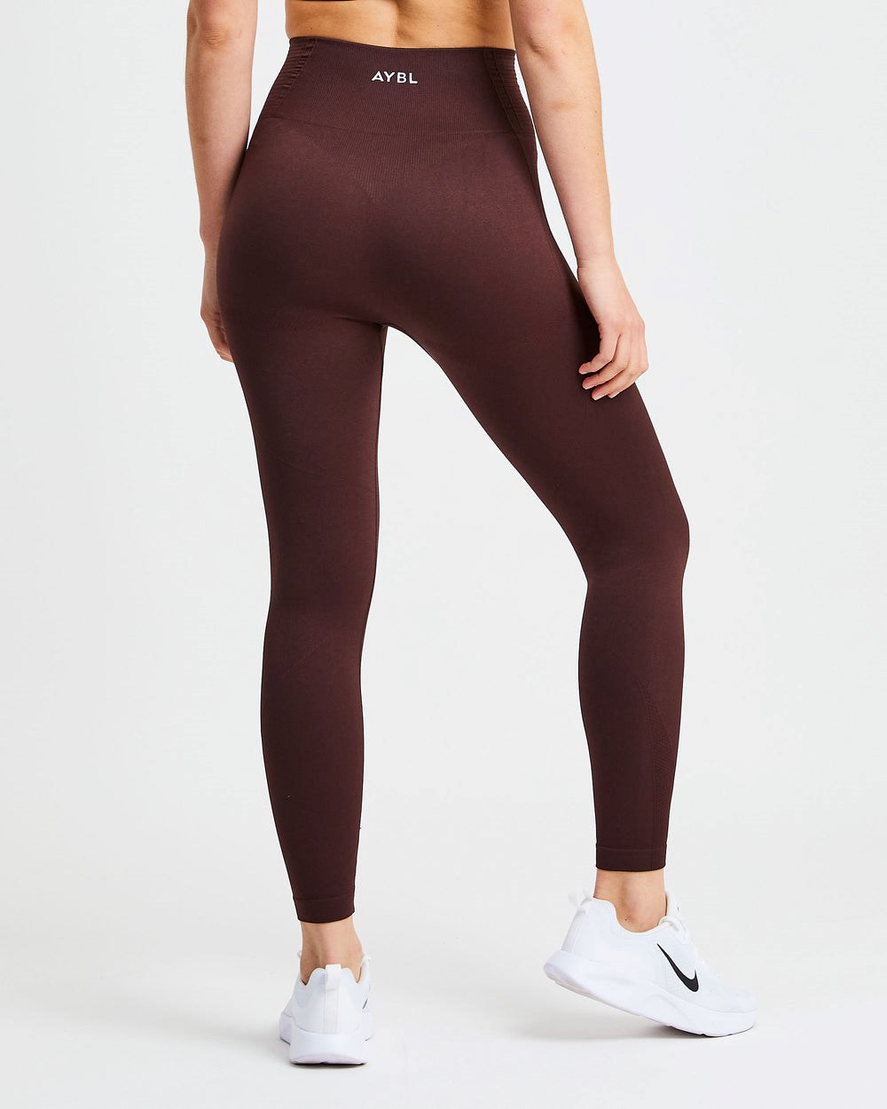 AYBL Balance V2 Seamless Leggings Chocolate Marrones | XCMBV7930