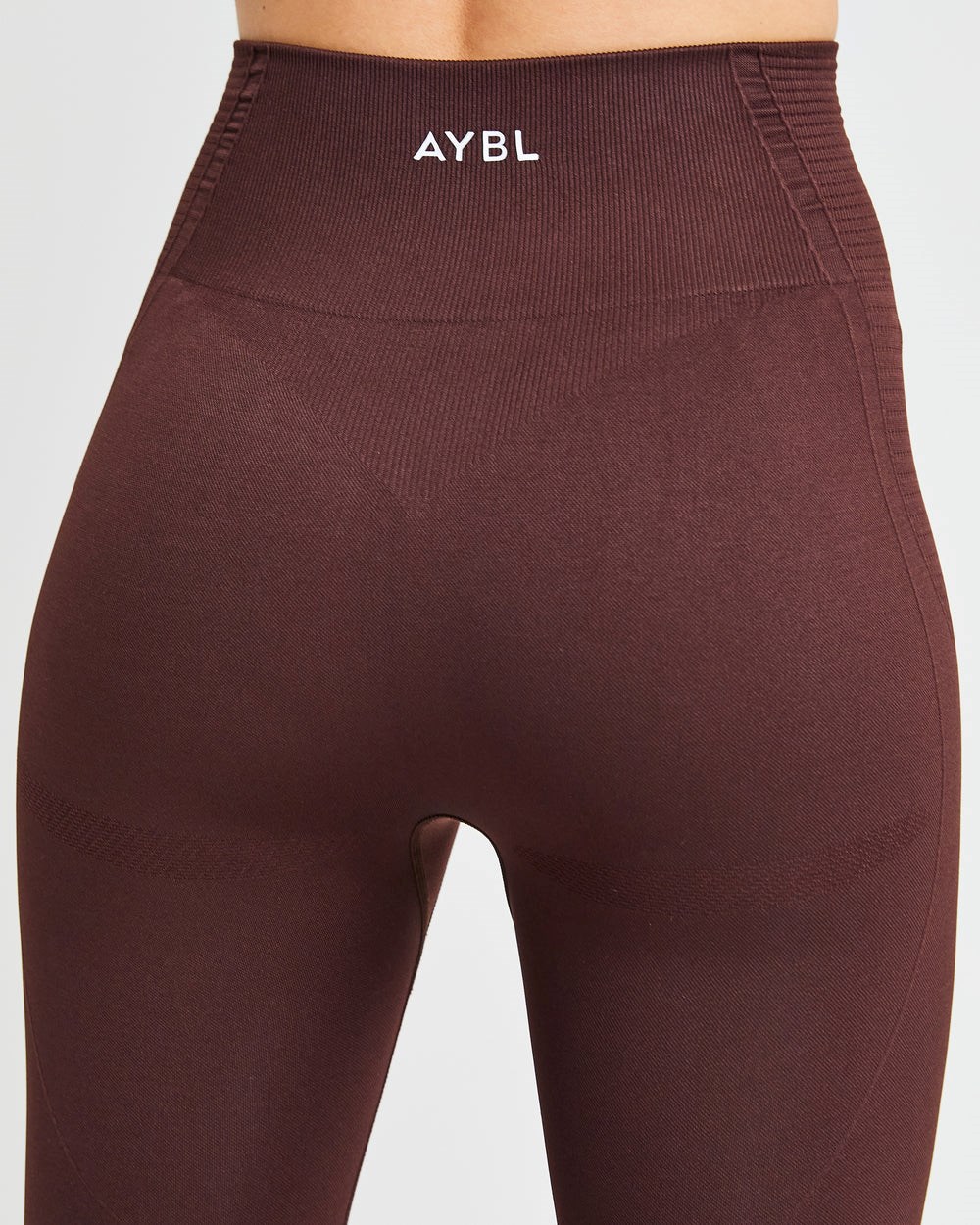 AYBL Balance V2 Seamless Leggings Chocolate Marrones | XCMBV7930