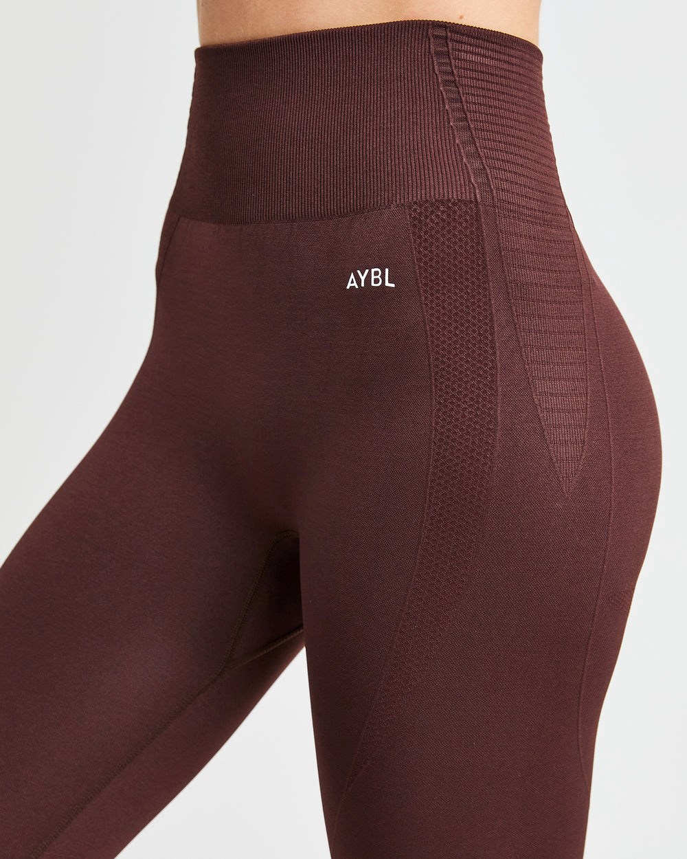 AYBL Balance V2 Seamless Leggings Chocolate Marrones | XCMBV7930