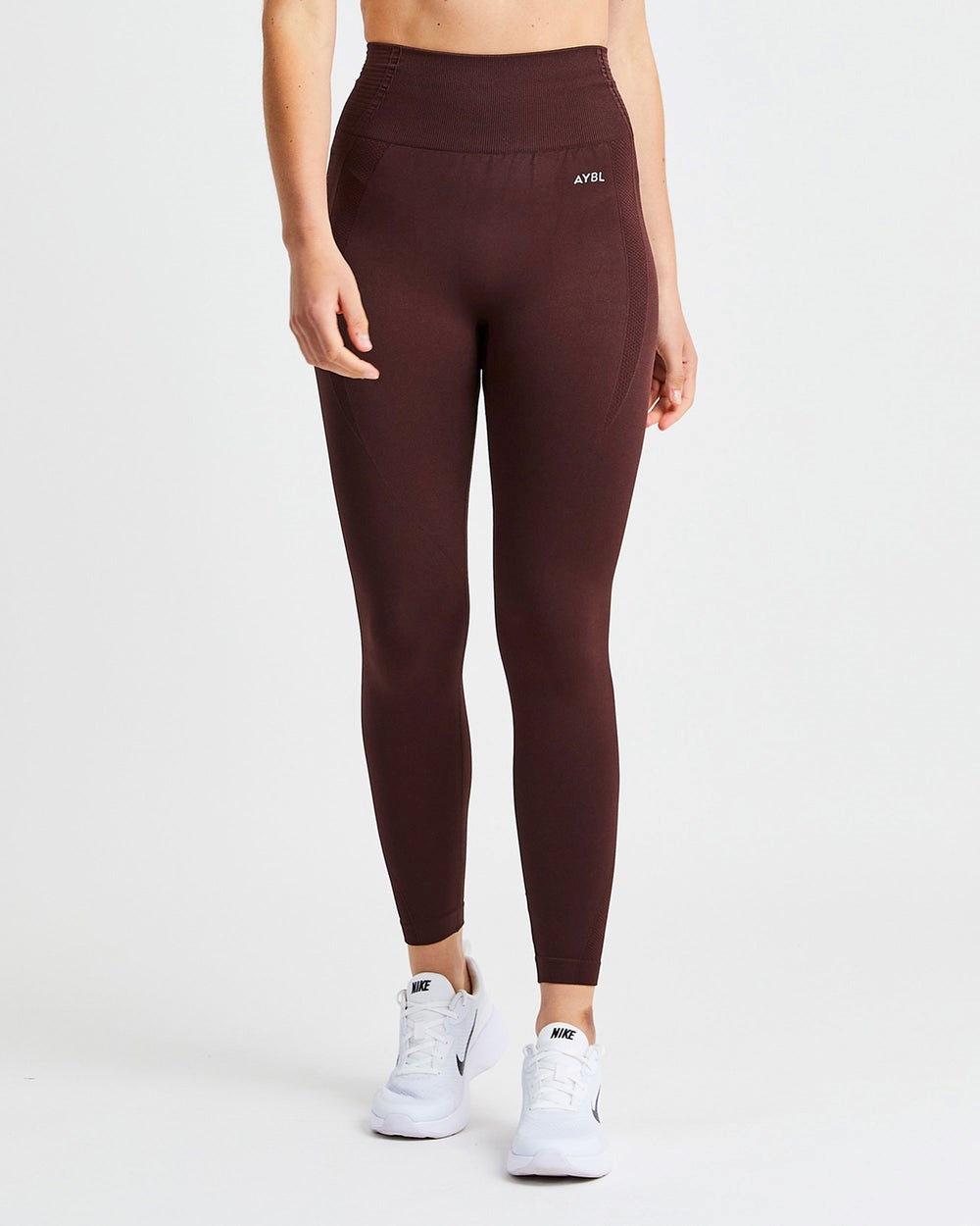 AYBL Balance V2 Seamless Leggings Chocolate Marrones | XCMBV7930