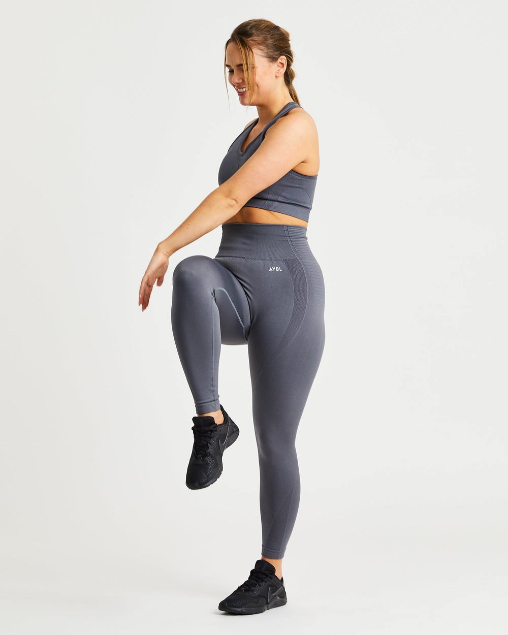 AYBL Balance V2 Seamless Leggings Gris | KAMPZ7941