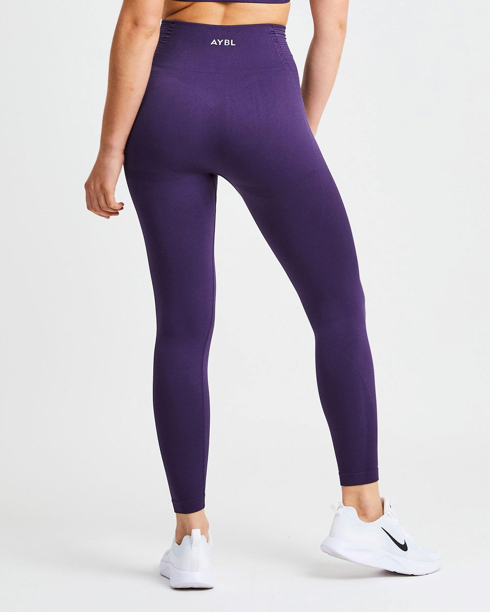 AYBL Balance V2 Seamless Leggings Moradas | DSAFN6940