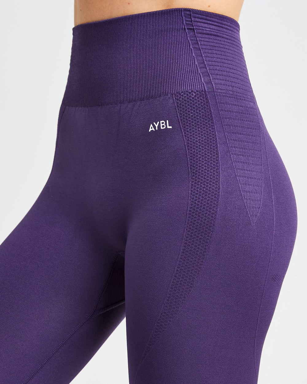 AYBL Balance V2 Seamless Leggings Moradas | DSAFN6940