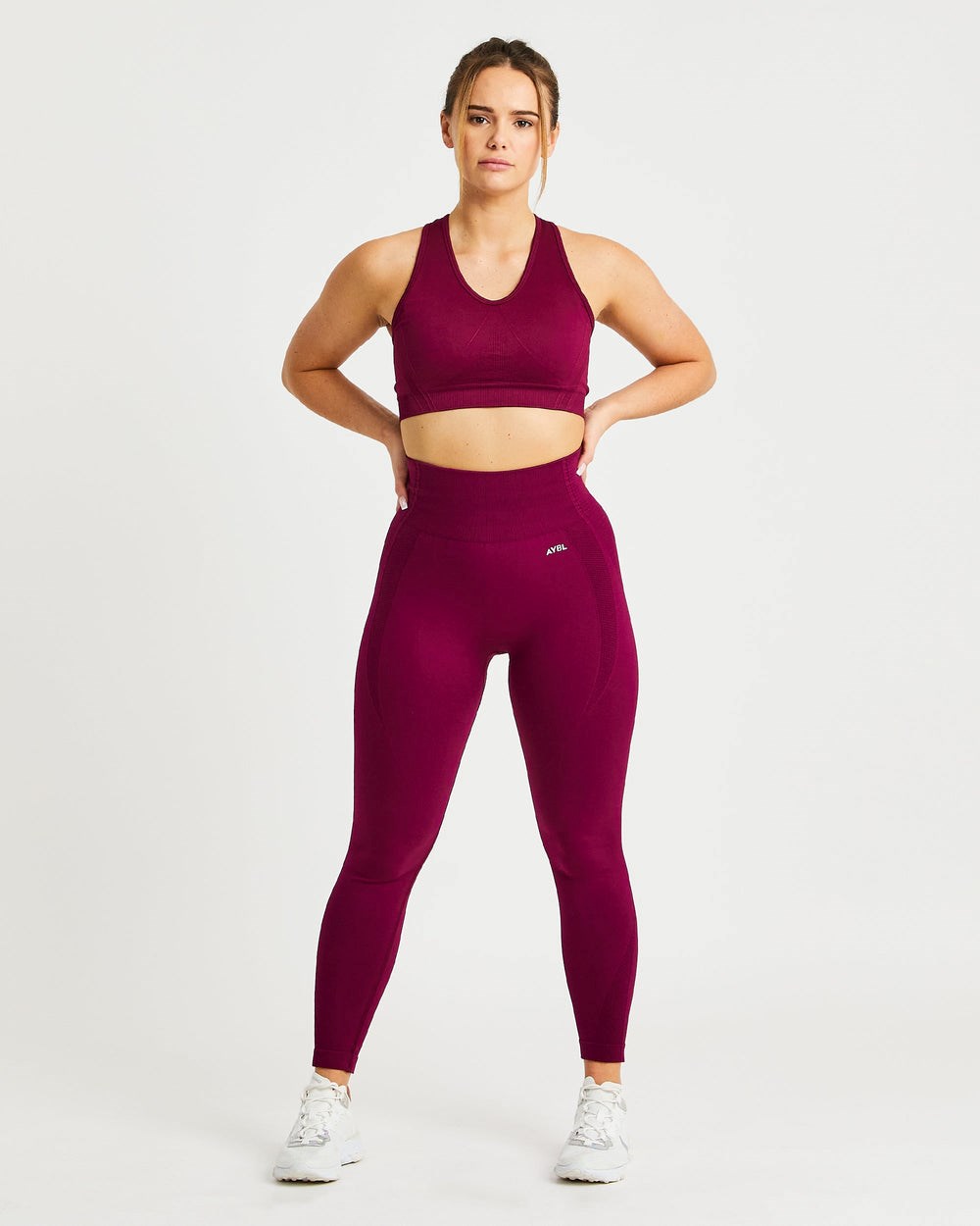 AYBL Balance V2 Seamless Leggings Moradas | KCJTW5162