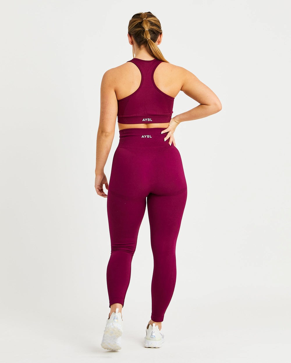 AYBL Balance V2 Seamless Leggings Moradas | KCJTW5162