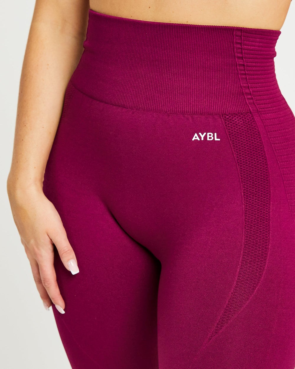 AYBL Balance V2 Seamless Leggings Moradas | KCJTW5162