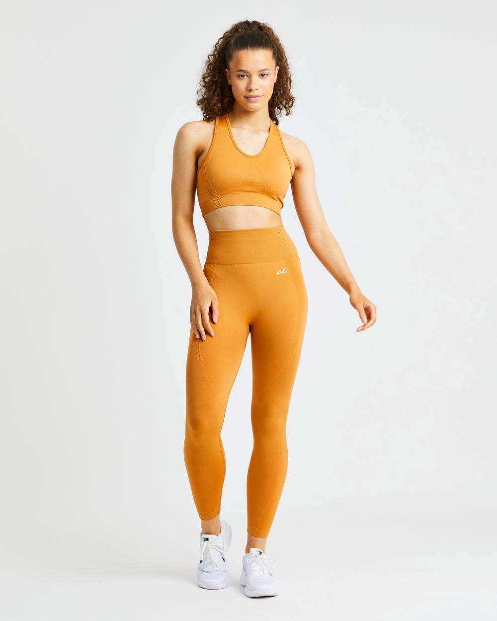 AYBL Balance V2 Seamless Leggings Naranjas | DSTGZ6491