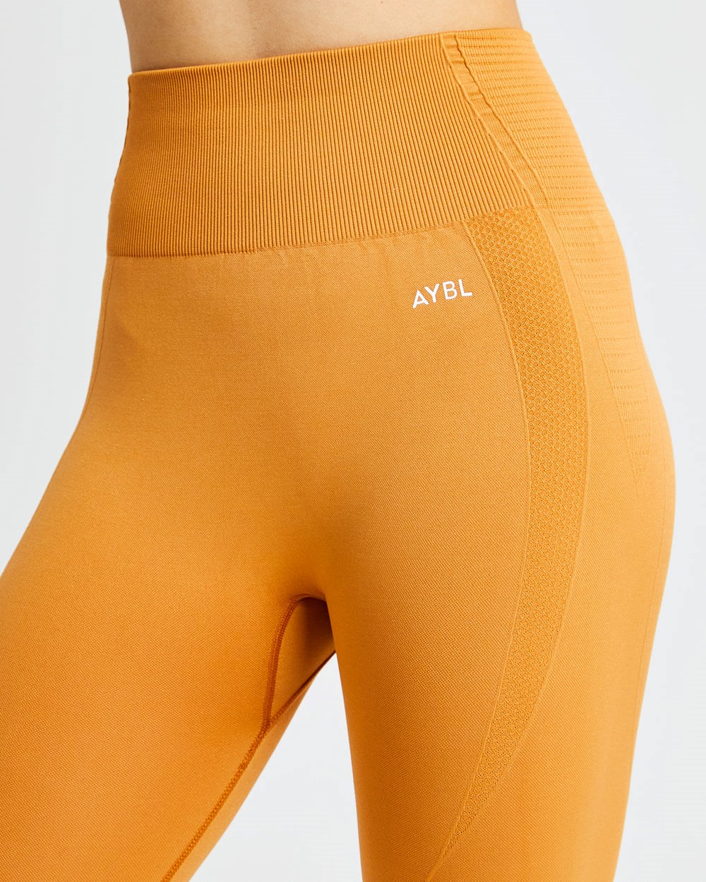 AYBL Balance V2 Seamless Leggings Naranjas | DSTGZ6491