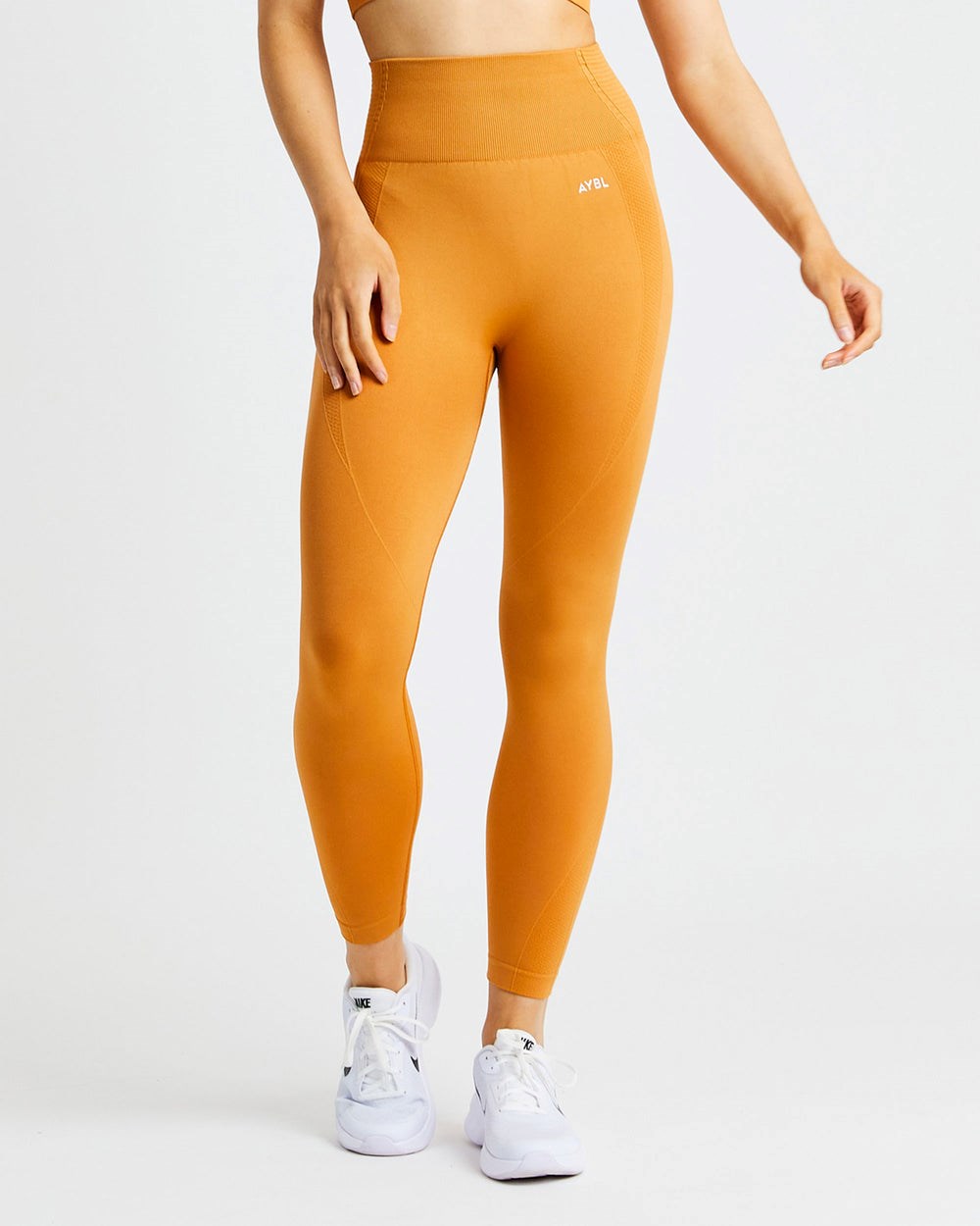 AYBL Balance V2 Seamless Leggings Naranjas | DSTGZ6491