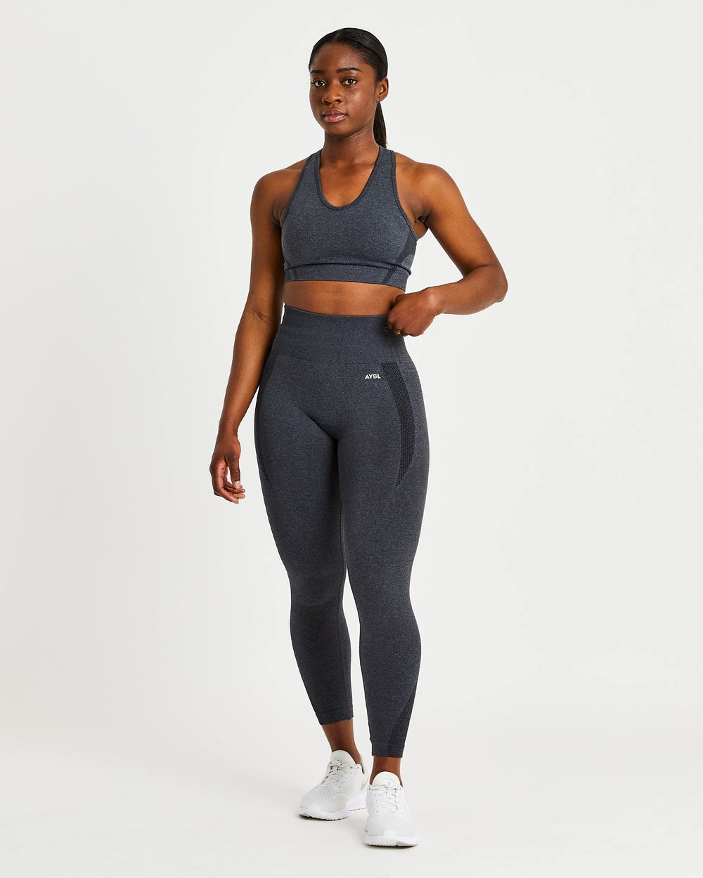 AYBL Balance V2 Seamless Leggings Negras | GEUTP8794