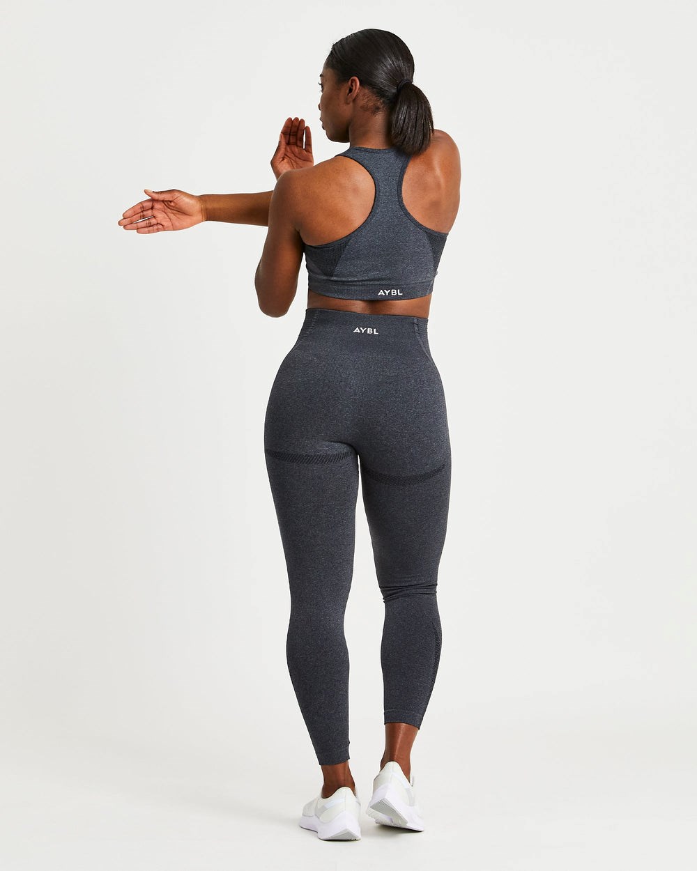 AYBL Balance V2 Seamless Leggings Negras | GEUTP8794