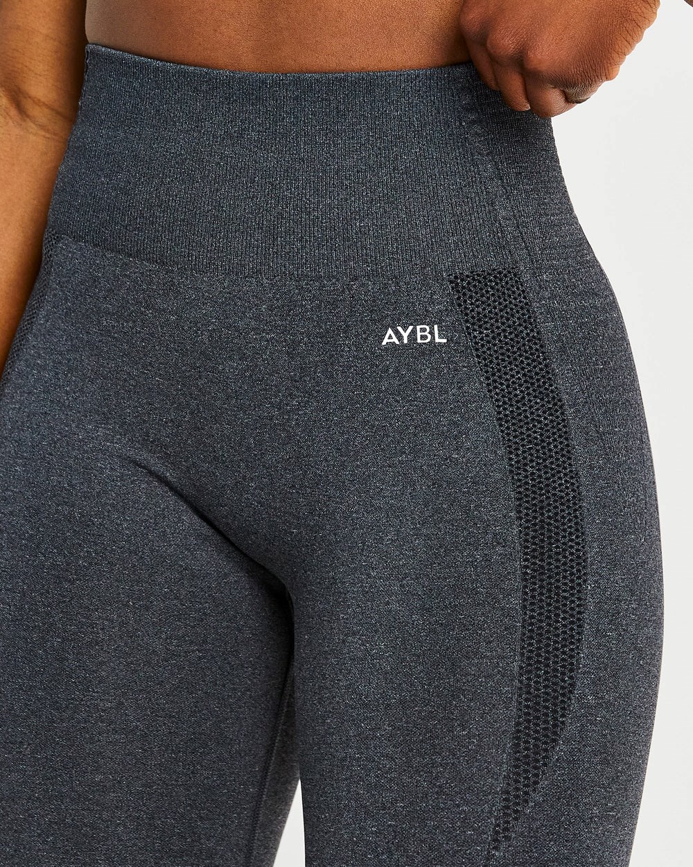 AYBL Balance V2 Seamless Leggings Negras | GEUTP8794