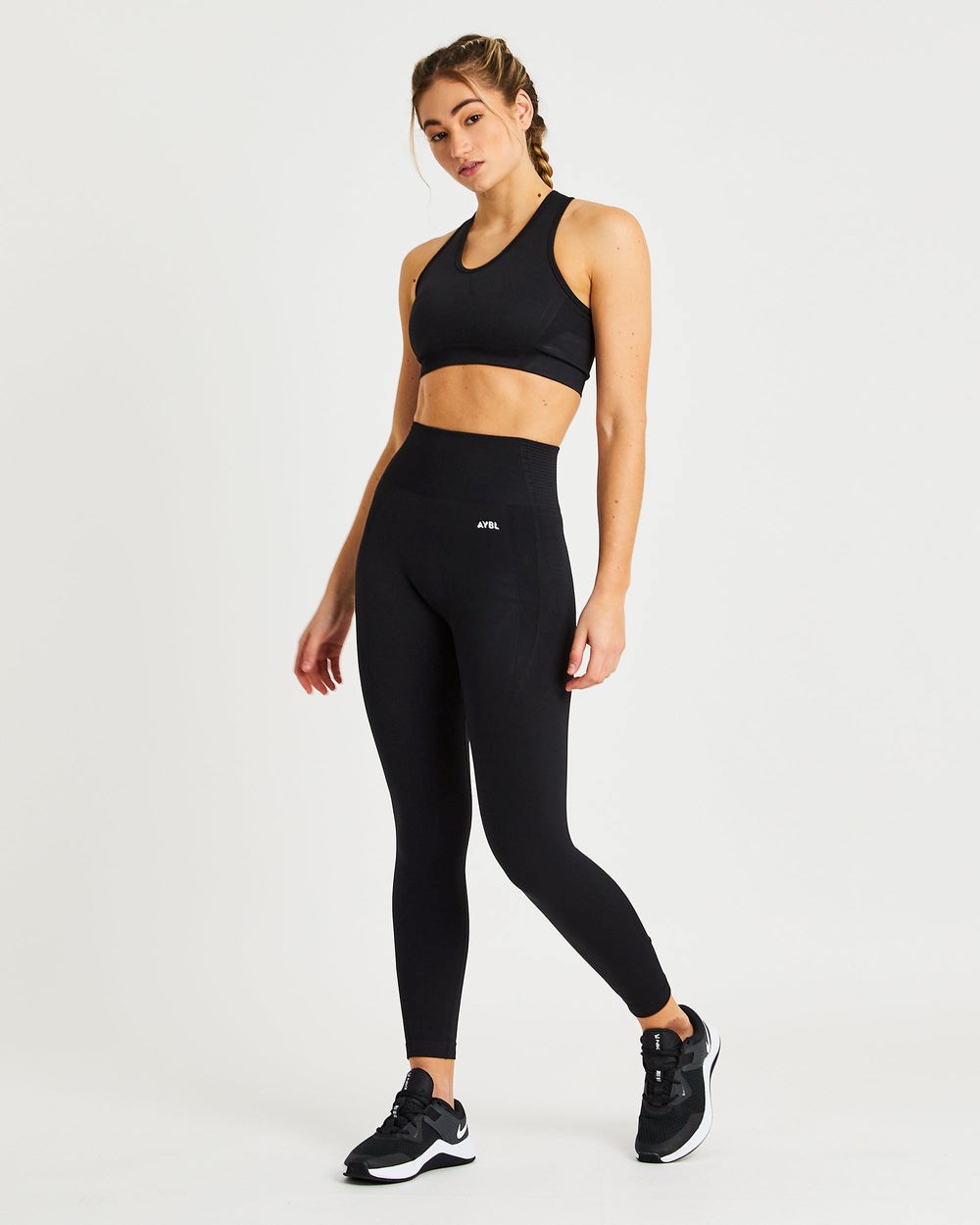 AYBL Balance V2 Seamless Leggings Negras | SZPHF7905