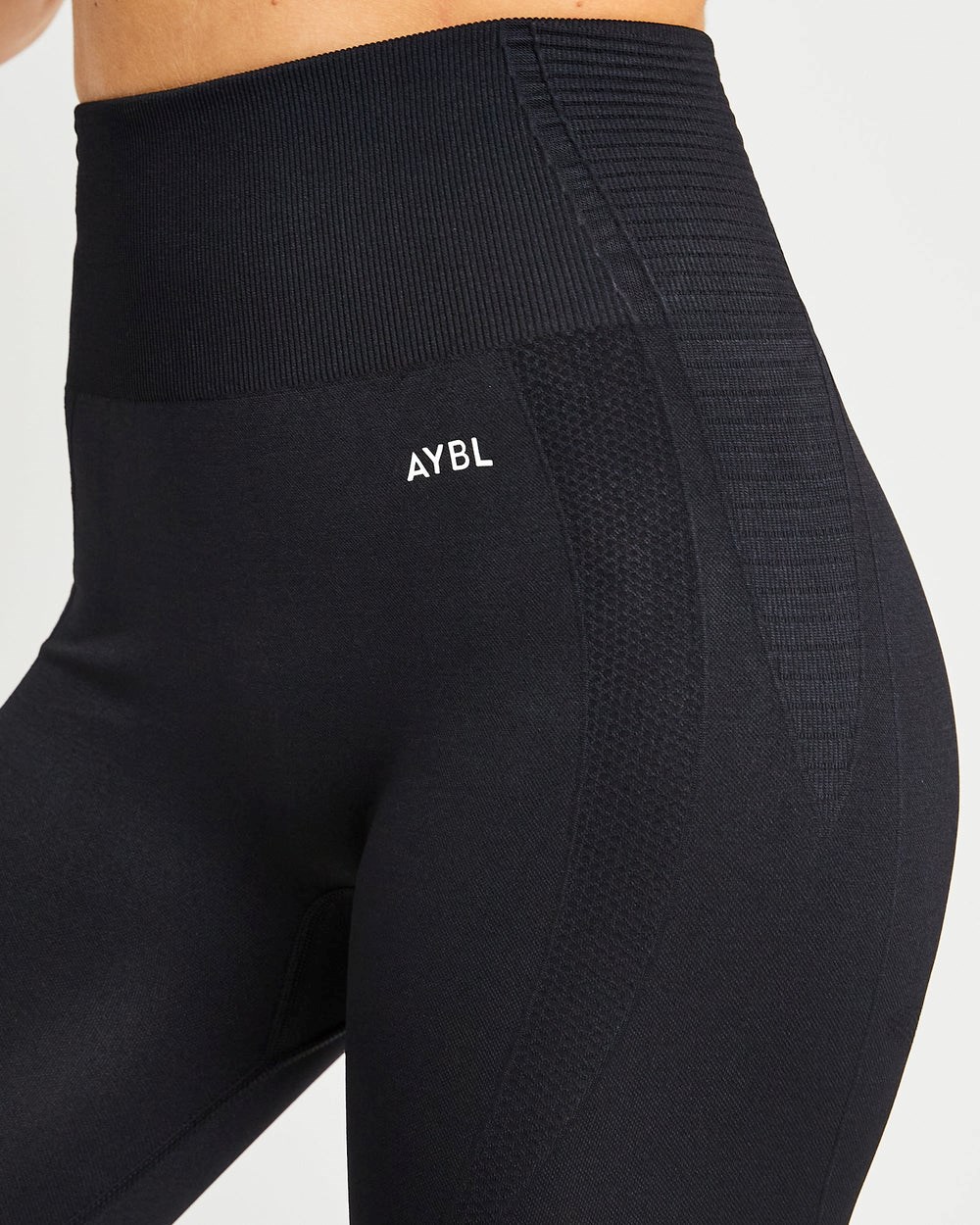 AYBL Balance V2 Seamless Leggings Negras | SZPHF7905