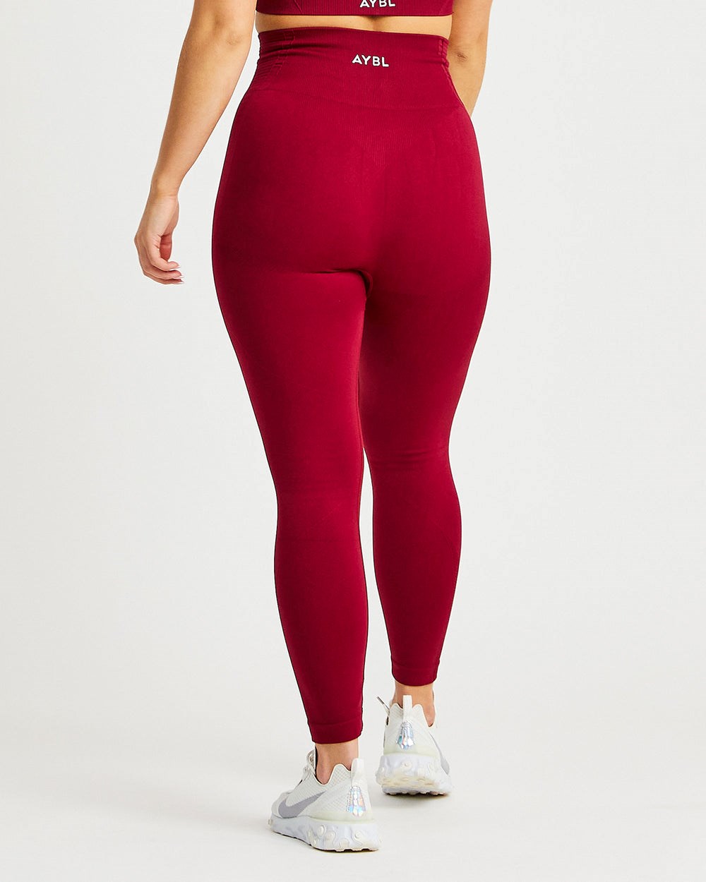 AYBL Balance V2 Seamless Leggings Rojas | YDEMU3691