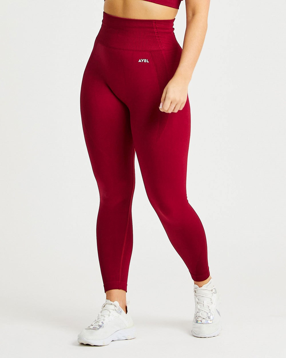 AYBL Balance V2 Seamless Leggings Rojas | YDEMU3691