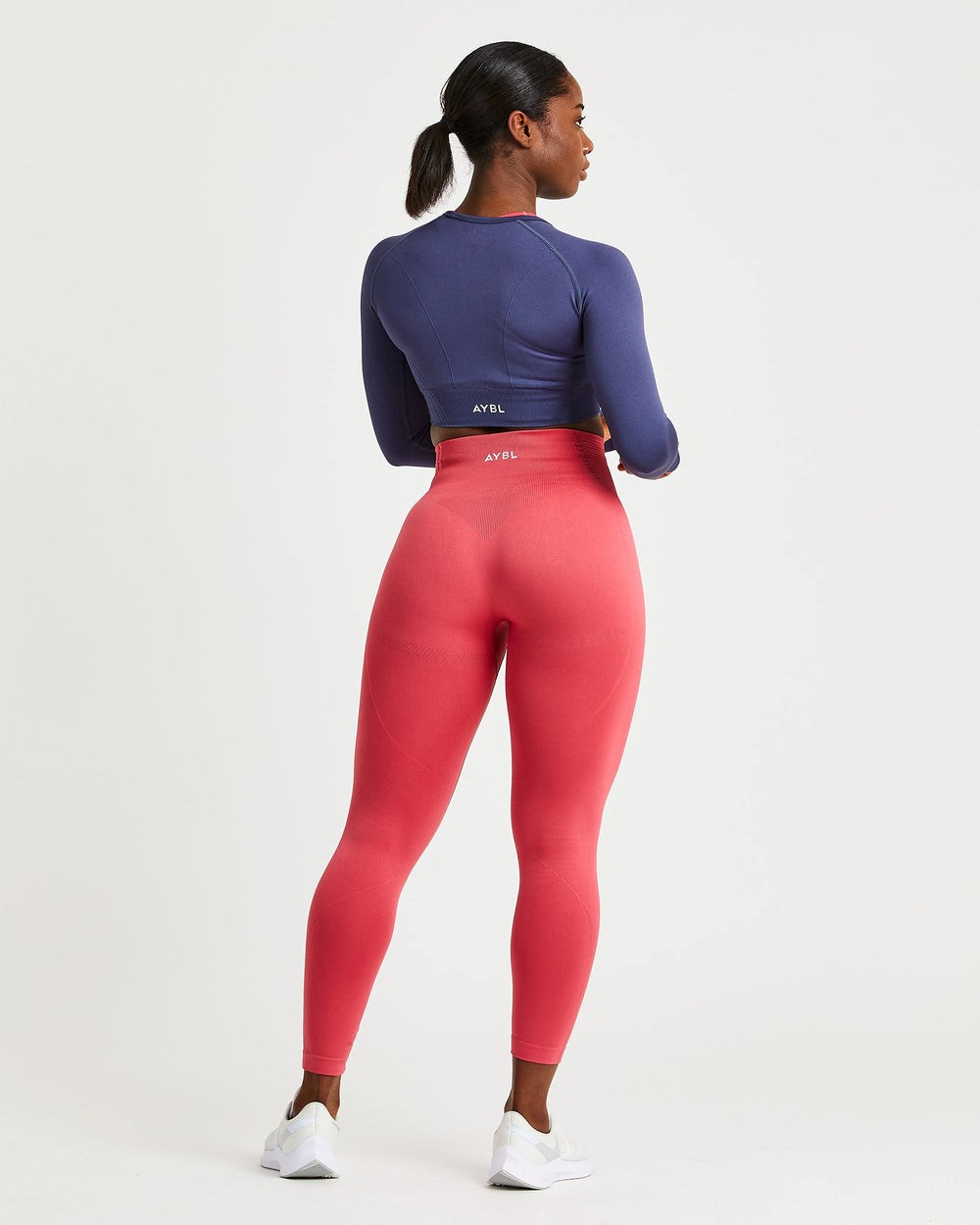 AYBL Balance V2 Seamless Leggings Rosas | ABHXF1586